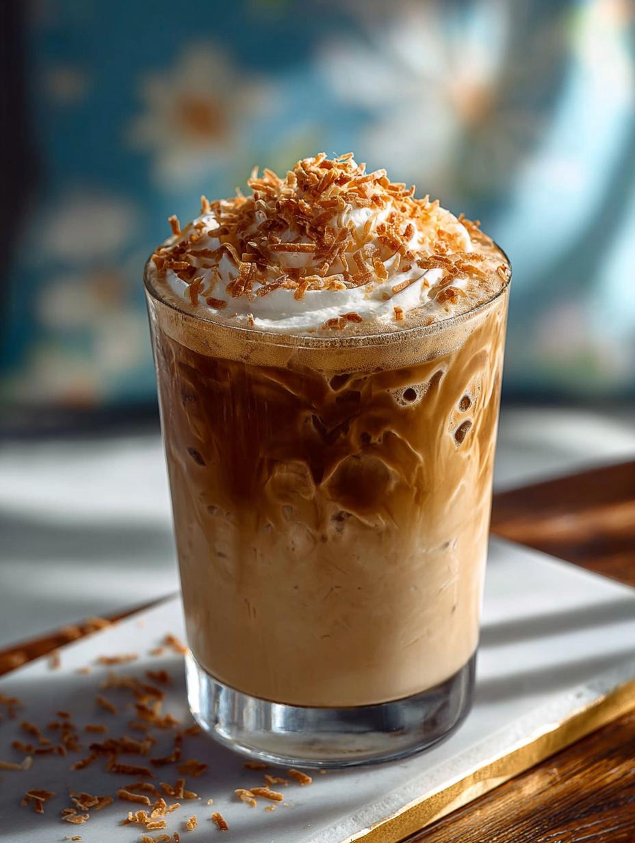 Delightful Coconut Iced Coffee Slush Recipe for Summer - Coconut Iced Coffee Slush - additional detail
