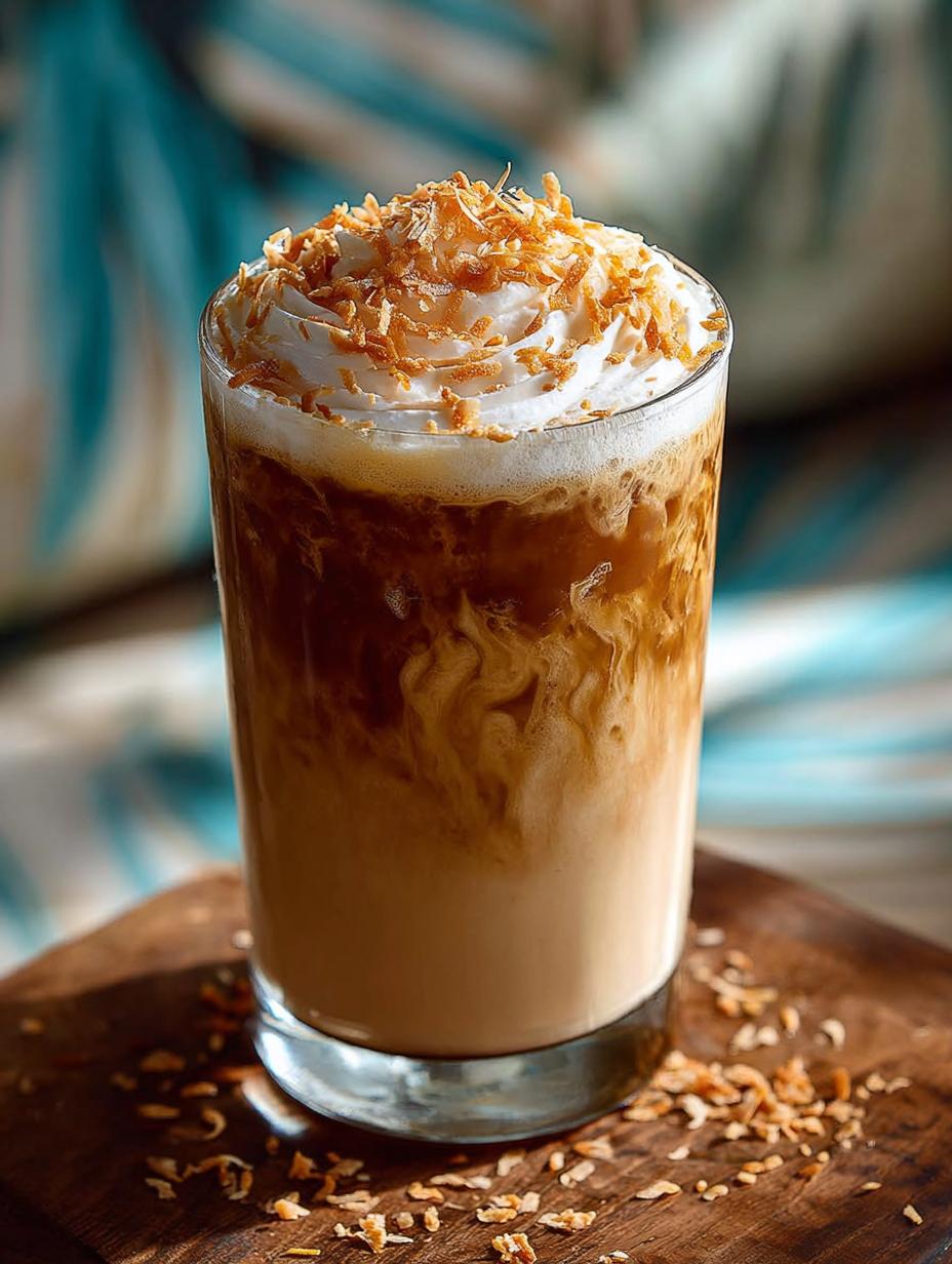 Coconut Iced Coffee Slush
