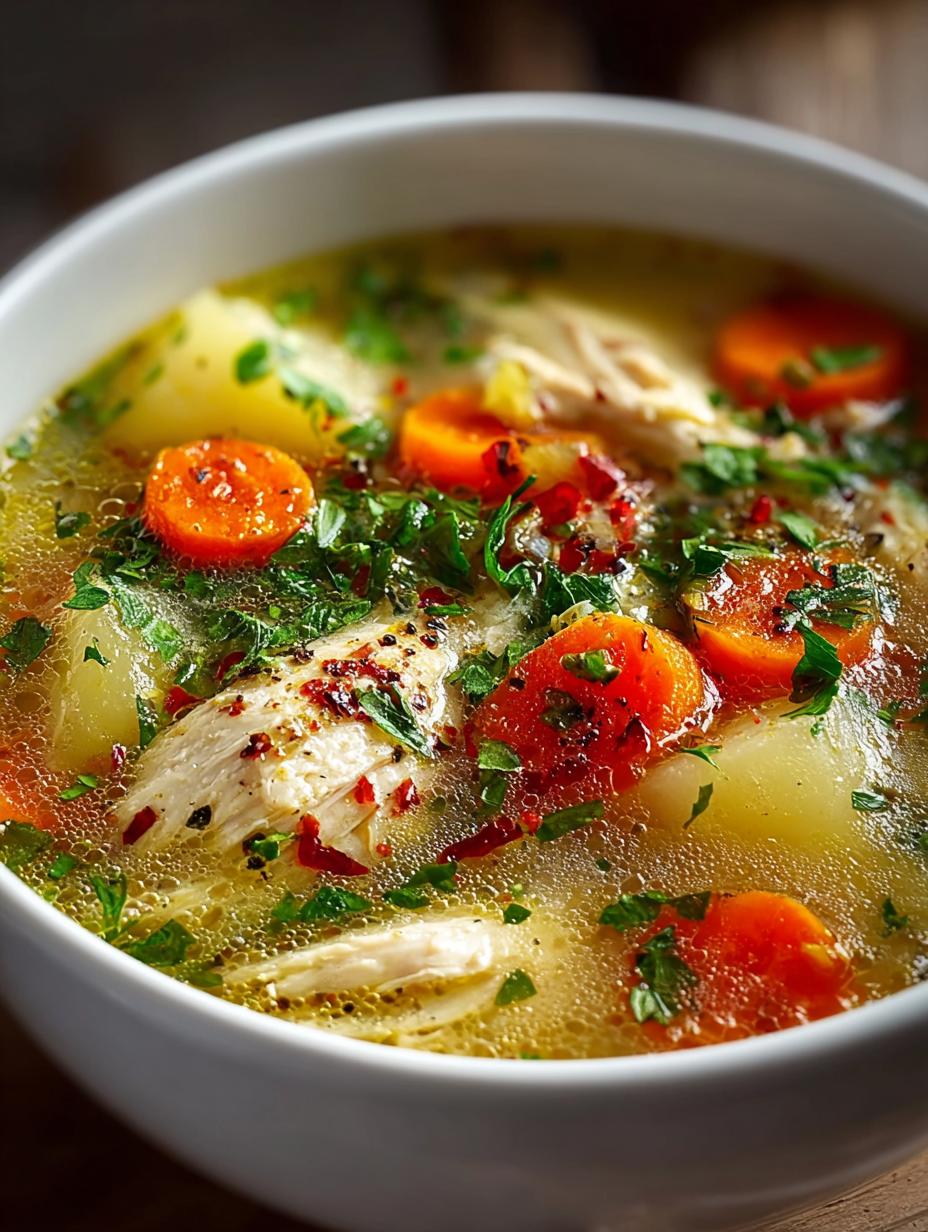Comforting Chicken Soup with