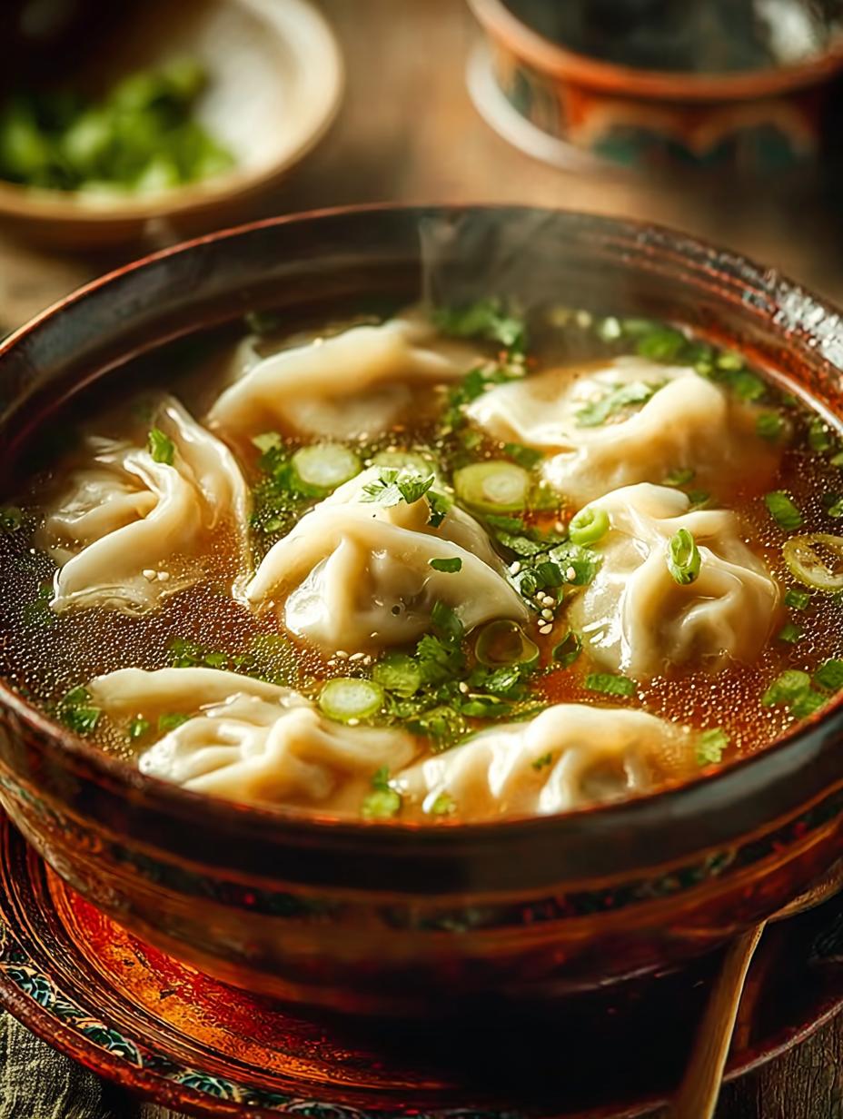 Comforting Potsticker Soup