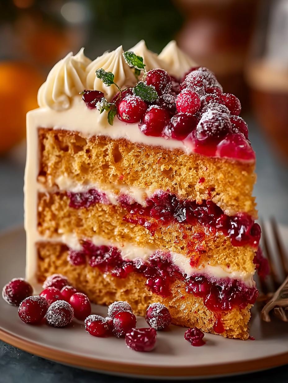 Cranberry Orange Layer Cake: 5 Reasons to Bake It - Cranberry Orange Layer Cake - main visual representation