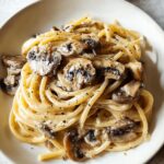 Creamy Miso Mushroom Pasta