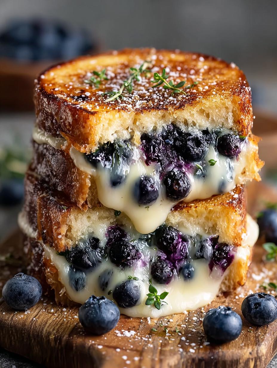 Crispy Blueberry Grilled Cheese: 5 Irresistible Variations - Crispy Blueberry Grilled Cheese - additional detail