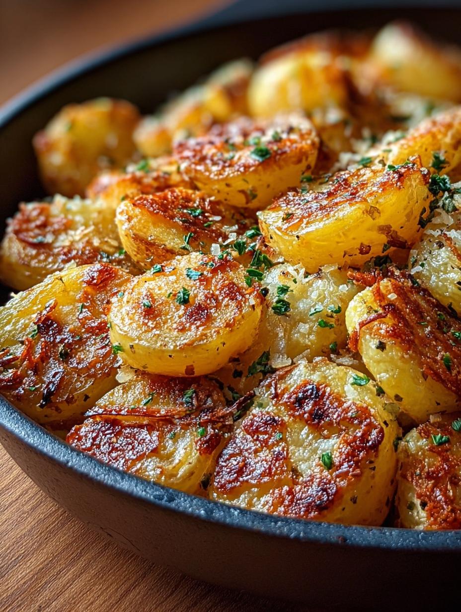 Crispy Garlic Skillet Potatoes: 5 Reasons to Love Them 4 Crispy Garlic Skillet Potatoes: 5 Reasons to Love Them - Crispy Garlic Skillet Potatoes - main visual representation