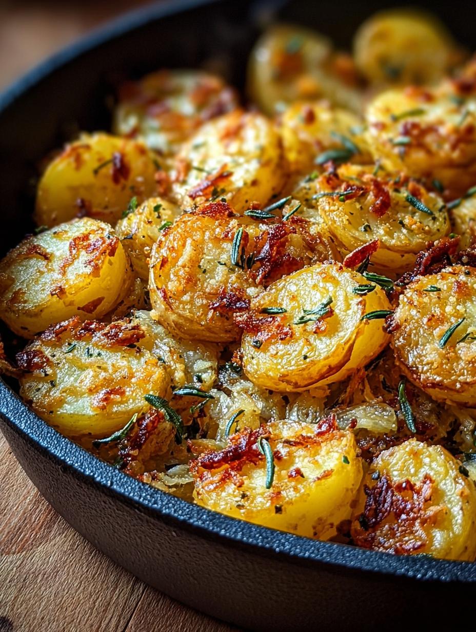 Crispy Garlic Skillet Potatoes: 5 Reasons to Love Them - Crispy Garlic Skillet Potatoes - additional detail