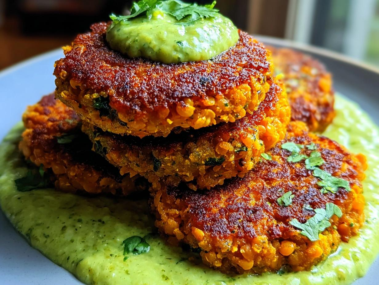 Crispy Sweet Potato Red Lentil Patties Recipe 5 Crispy Sweet Potato Red Lentil Patties Recipe - Crispy Sweet Potato Red - additional detail