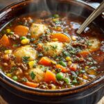 Crock Pot Cowboy Soup