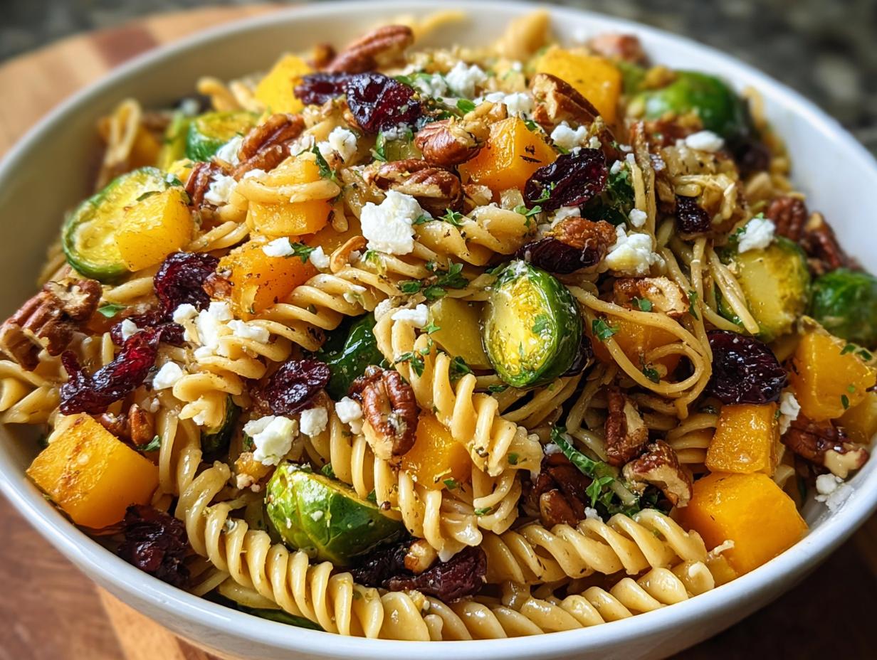 Fall Harvest Pasta Salad