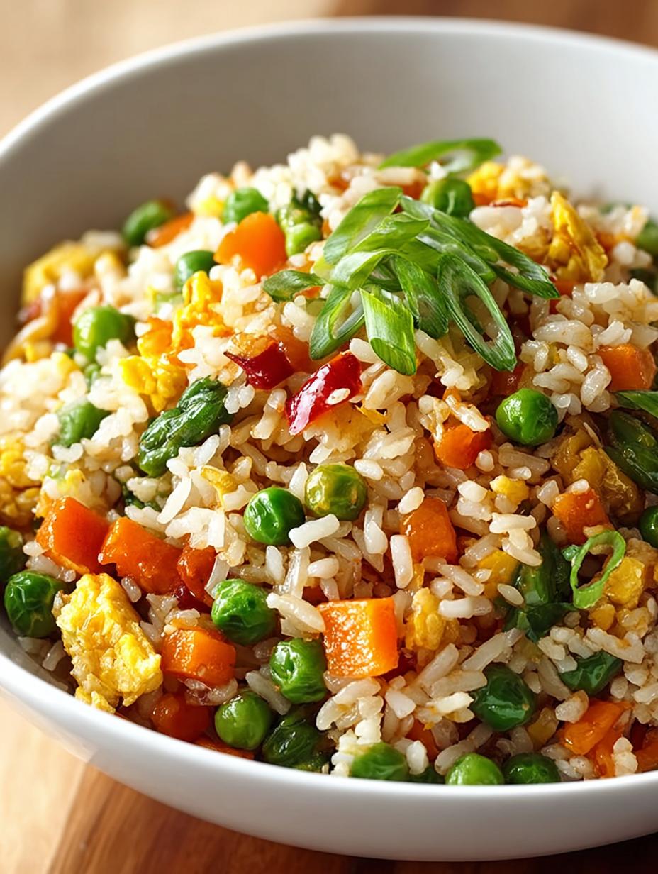Fried Rice: 7 Quick Steps to Blissful Comfort Cooking 4 Fried Rice: 7 Quick Steps to Blissful Comfort Cooking - Fried Rice - main visual representation