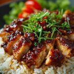 Honey Bbq Chicken Rice