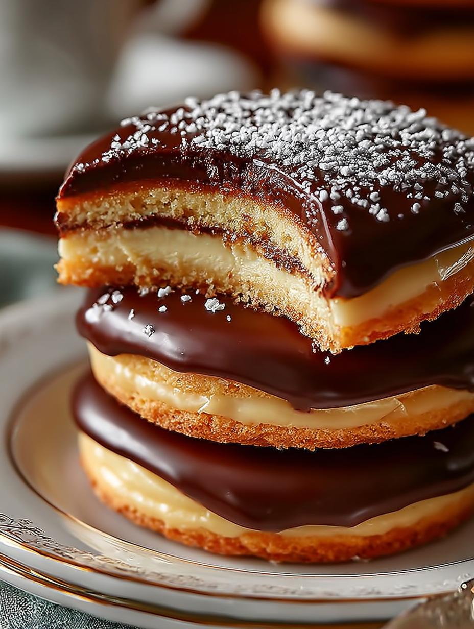 Irresistible Boston Cream Pie Cookies You Must Try - Irresistible Boston Cream Pie - main visual representation