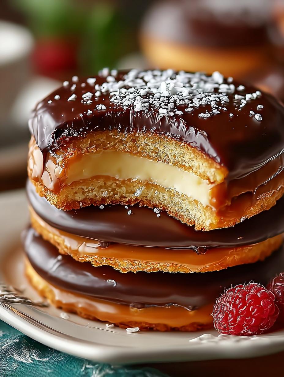 Irresistible Boston Cream Pie Cookies You Must Try - Irresistible Boston Cream Pie - additional detail