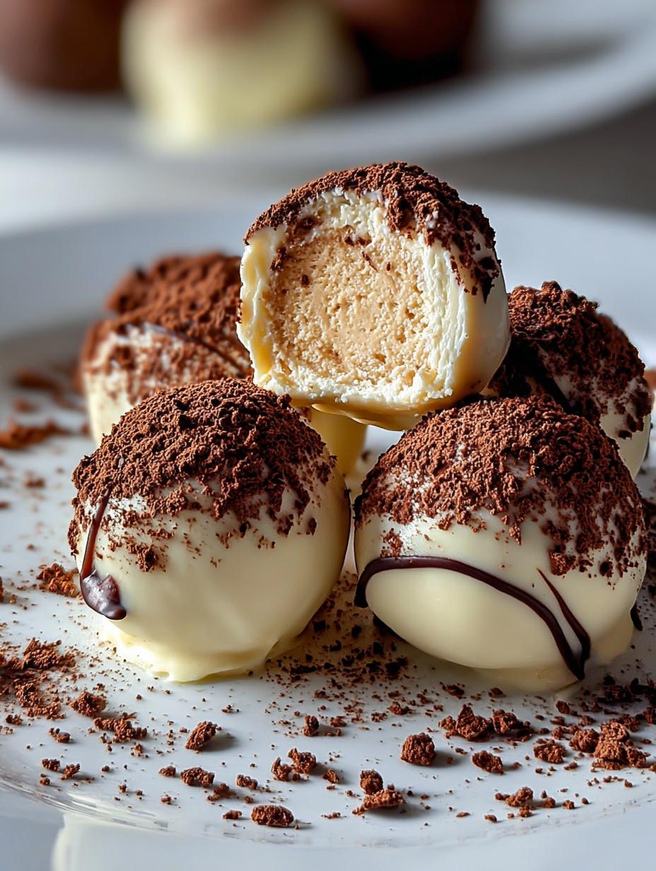 Irresistible Tiramisu Truffles