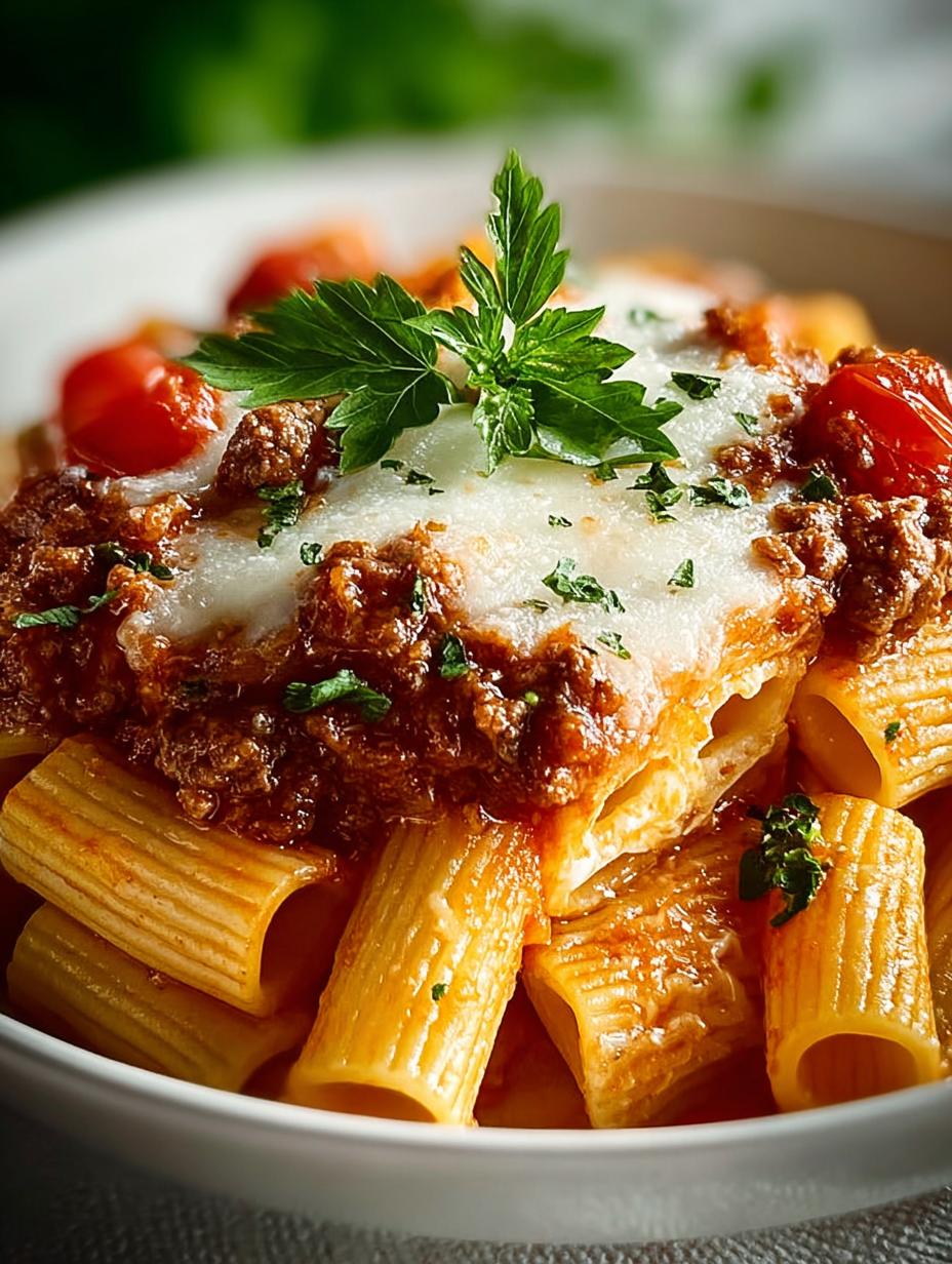 Italian Rigatoni Bake: 5 Reasons to Love This Dish - Italian Rigatoni Bake - additional detail
