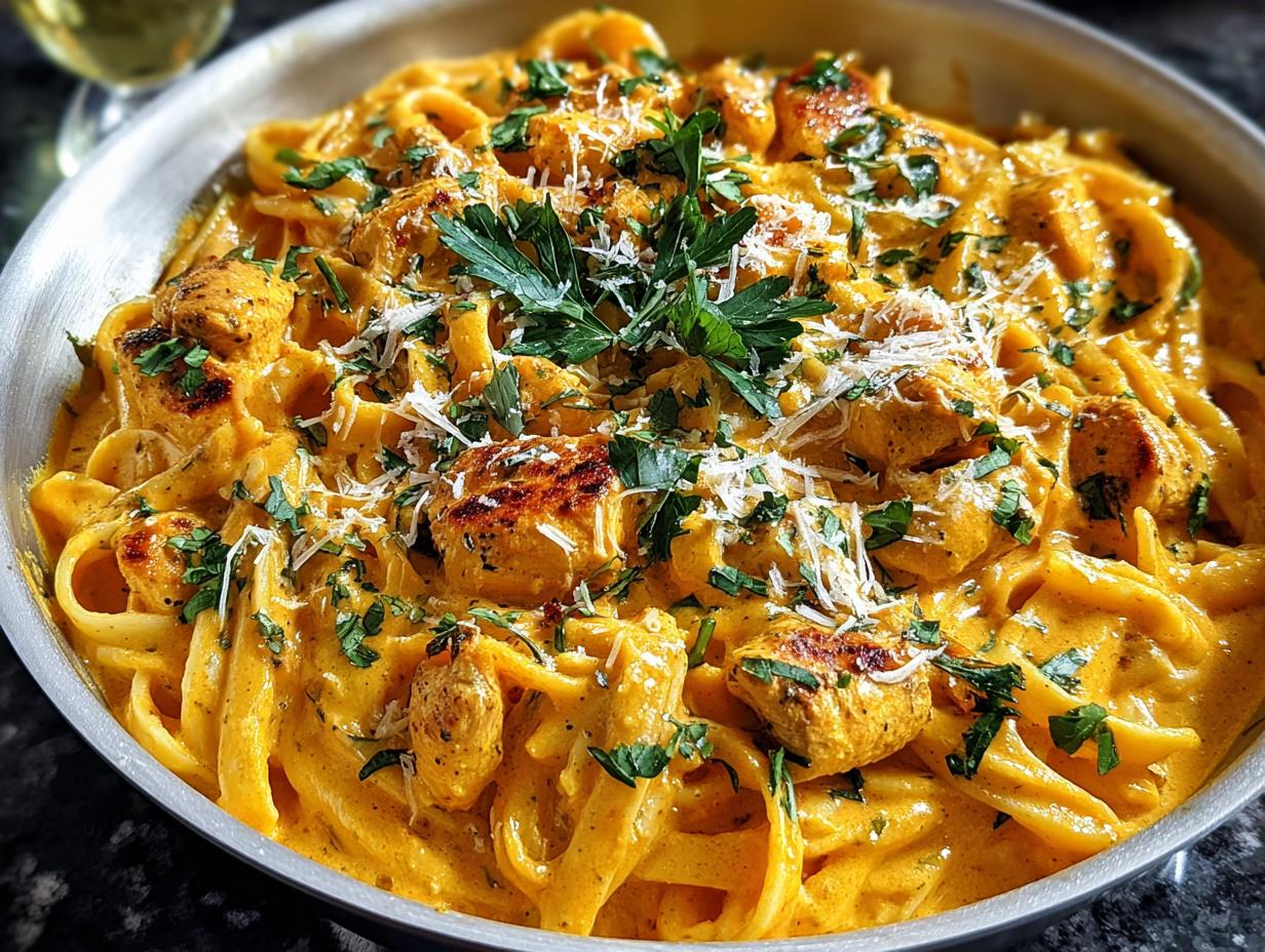 Marry Pumpkin Chicken Pasta: Cozy Comfort Dish - Marry Pumpkin Chicken Pasta - main visual representation
