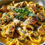 Marry Pumpkin Chicken Pasta
