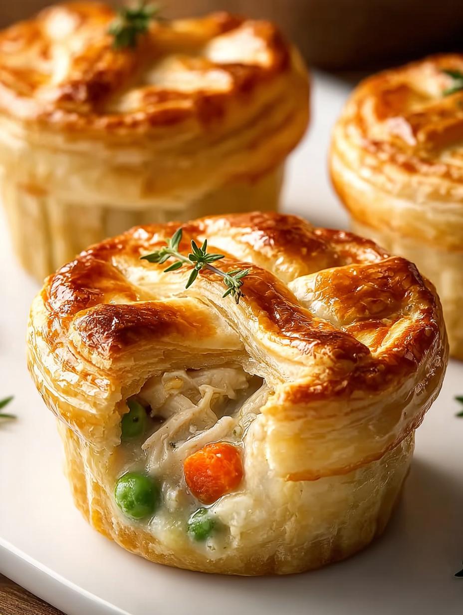 Mini Chicken Pot Pies