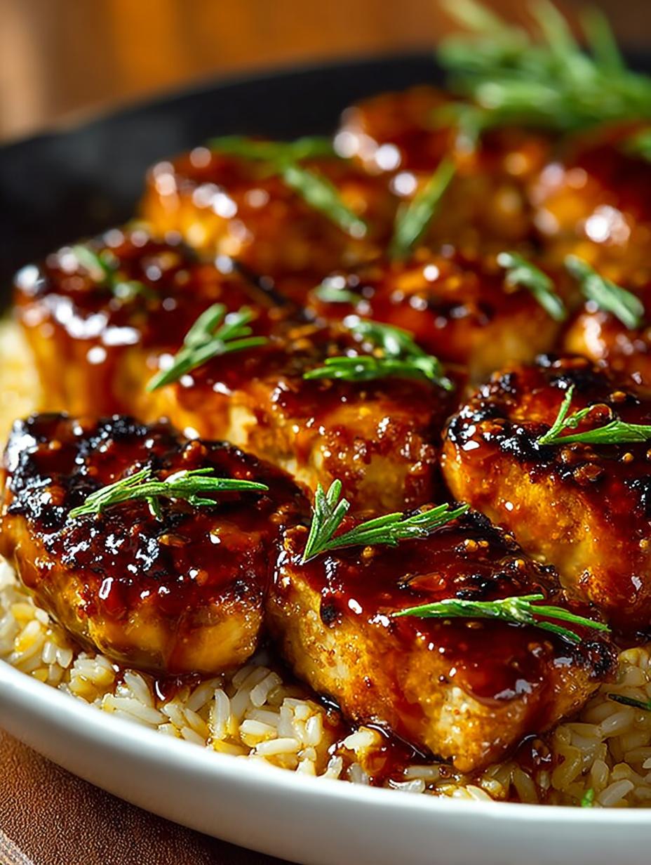 One Pan Honey Bbq