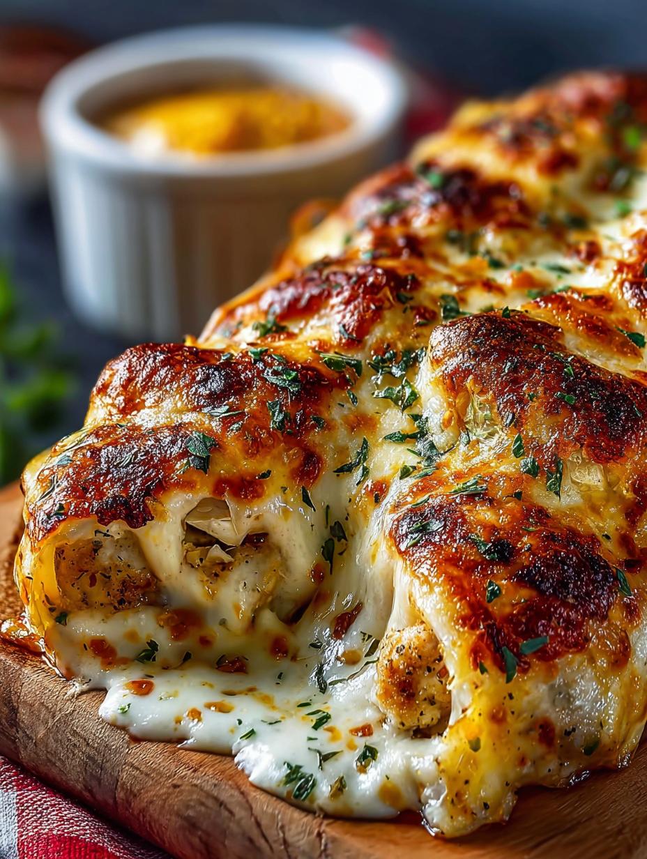 Ooey Gooey Cheesy Garlic Delight in 20 Minutes - Ooey Gooey Cheesy Garlic - additional detail