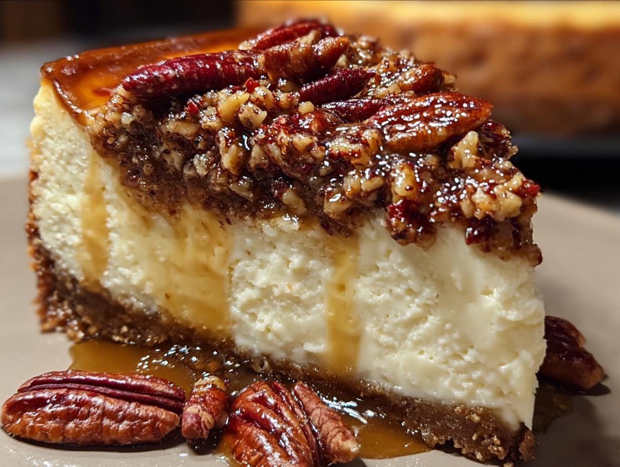 Pecan Pie Cheesecake Dessert
