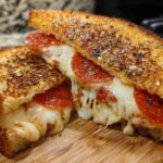Pizza Grilled Cheese Sandwiches