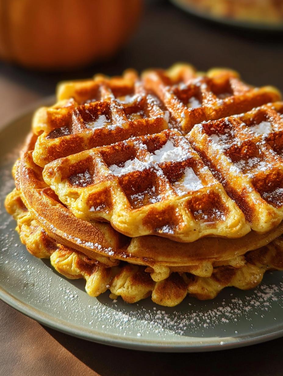 Fluffy Pumpkin Waffles: 1 Favorite Family Recipe 5 Fluffy Pumpkin Waffles: 1 Favorite Family Recipe - Pumpkin Waffles Fluffy Family - additional detail