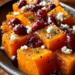 Roasted Butternut Squash Cranberries