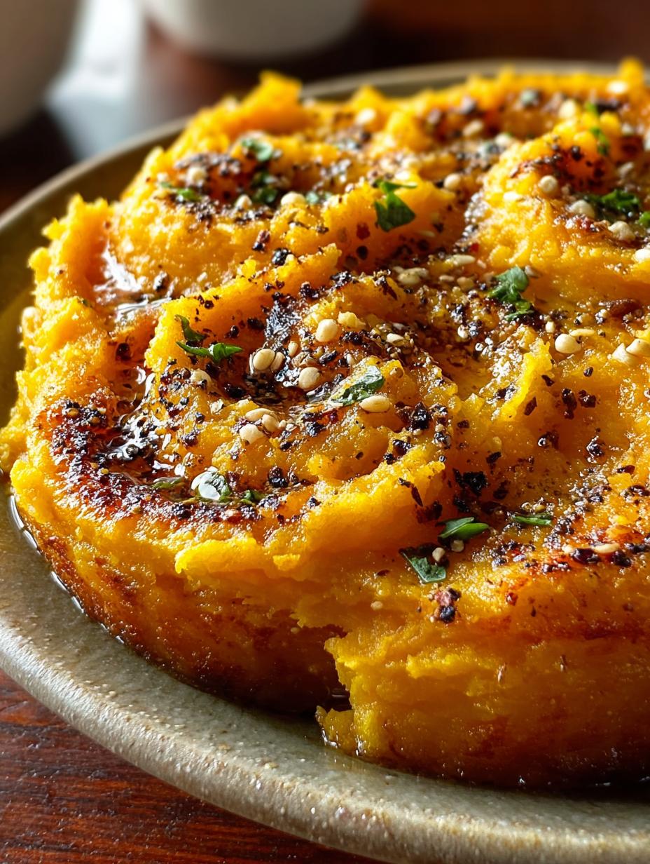 Delicious Roasted Garlic Mashed Butternut Recipe - Roasted Garlic Mashed Butternut - additional detail