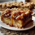 Salted Caramel Apple Crumble