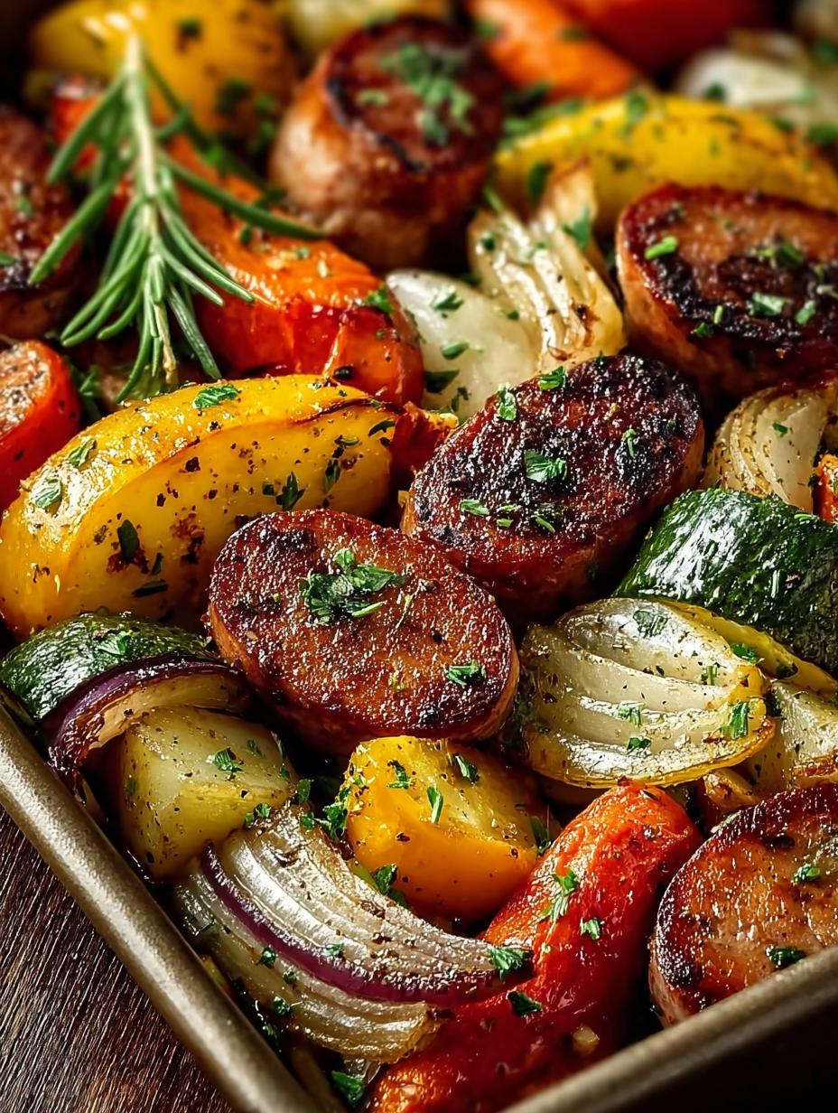 Sheet Pan Sausage Veggies: 5-Minute Prep for Easy Dinner - Sheet Pan Sausage Veggies - additional detail