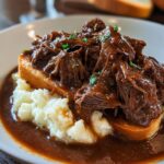 Slow Cooker Beef Manhattan