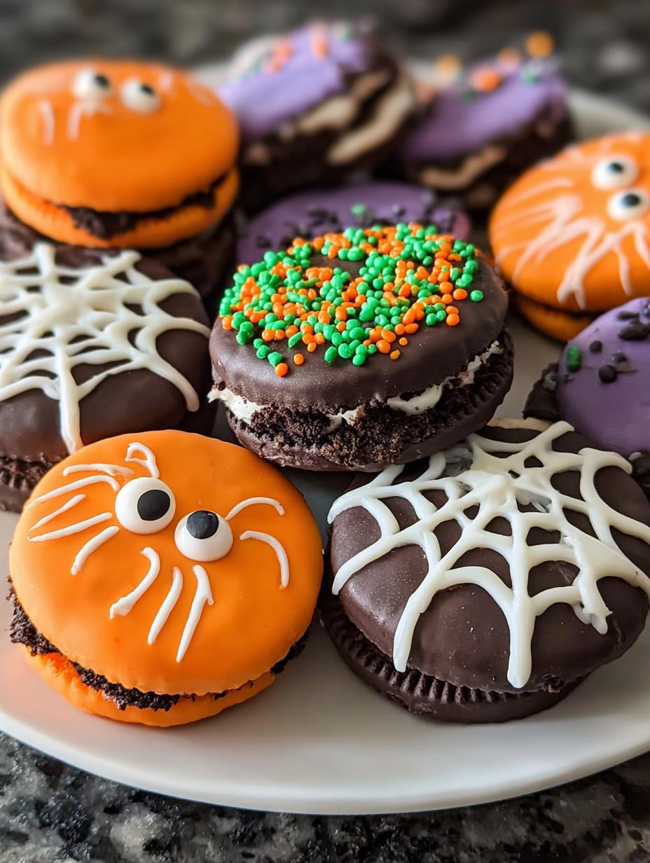 Spooky Chocolate Halloween: 3 Easy Monster Cookie Ideas - Spooky Chocolate Covered Halloween - additional detail