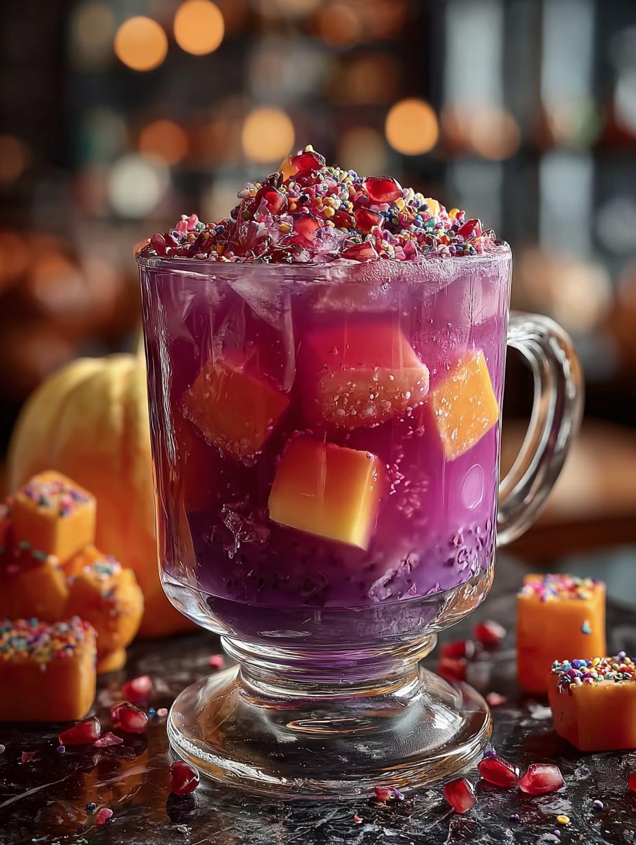 Spookylicious Witch's Brew Punch: 5 Creepy Recipes - Spookylicious Witchs Brew Punch - additional detail