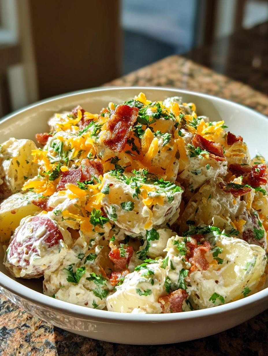 Steakhouse Potato Salad Loaded