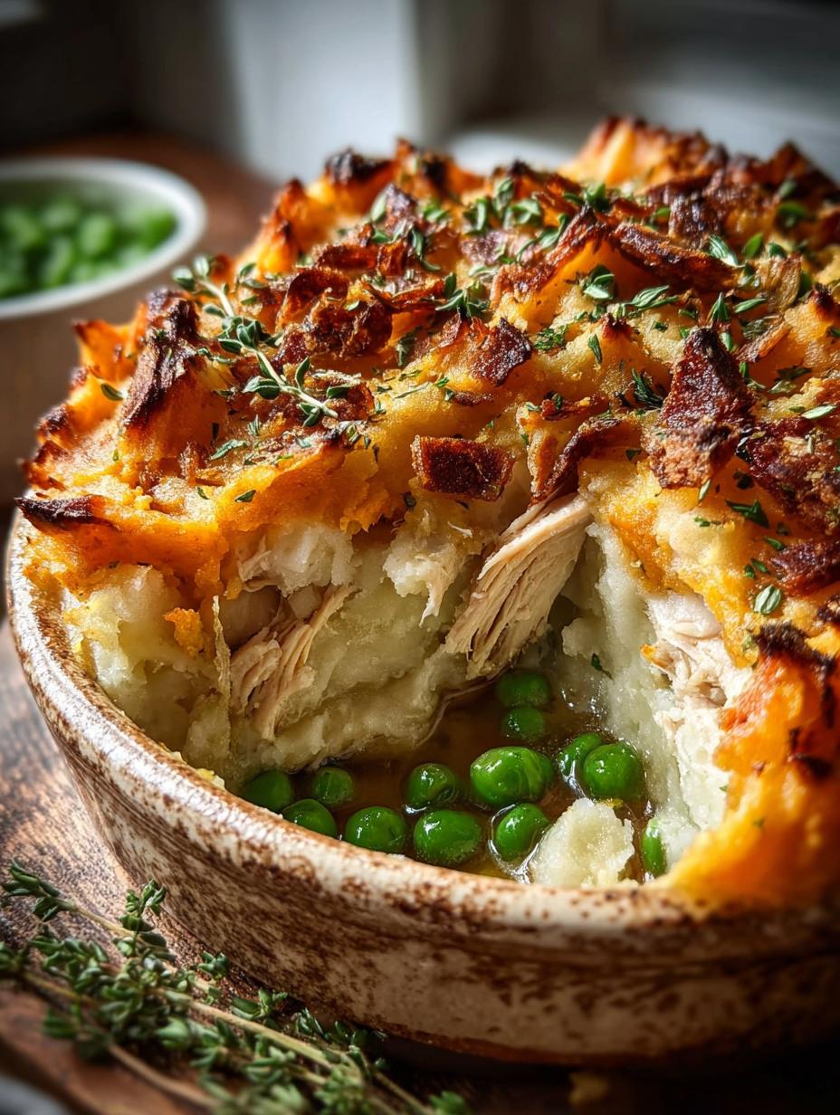 Delicious Turkey Mashed Potato Pie Recipe You’ll Love - Turkey Mashed Potato Pie - main visual representation