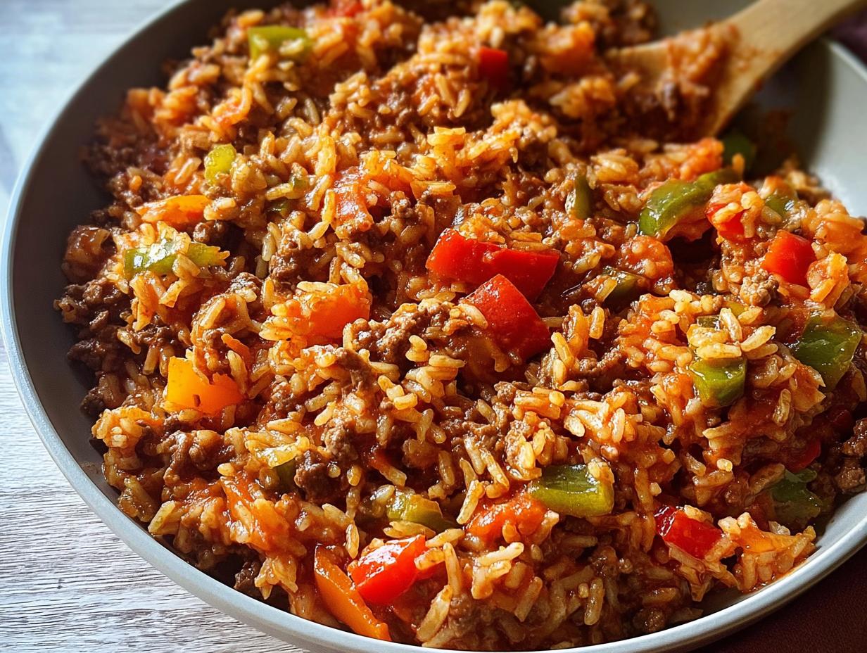 Fantastic Unstuffed Pepper Skillet Recipe Now 5 Fantastic Unstuffed Pepper Skillet Recipe Now - Unstuffed Pepper Skillet - main visual representation