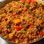 Unstuffed Pepper Skillet