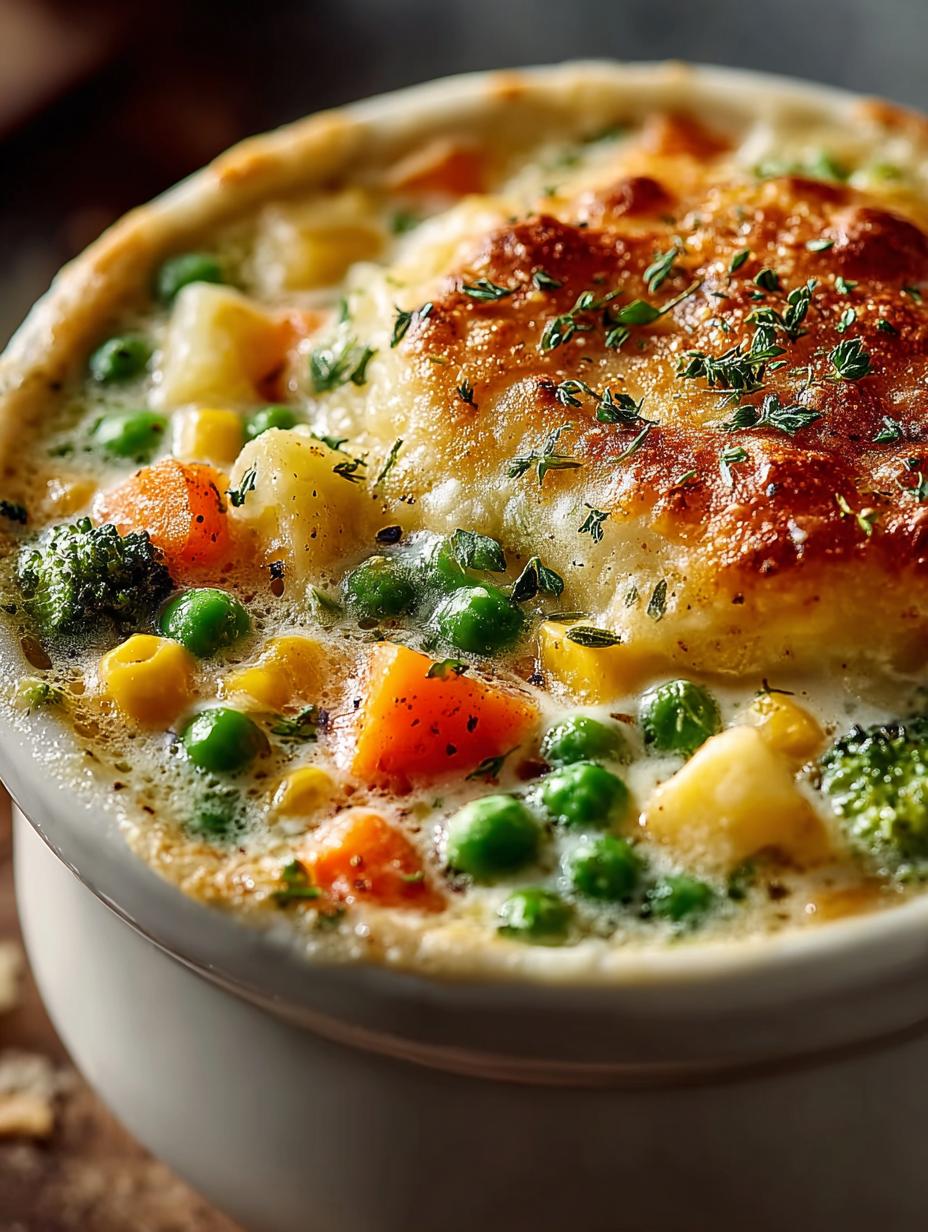 Delicious Veggie Pot Pie Soup Recipe for Comforting Warmth 4 Delicious Veggie Pot Pie Soup Recipe for Comforting Warmth - Veggie Pot Pie Soup - main visual representation