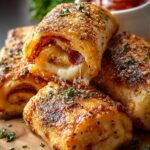 Air Fryer Pizza Rolls