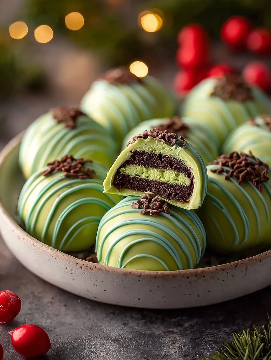 Bake Grinch Oreo Truffles: 7 Festive Treats for Joy - Bake Grinch Oreo Truffles - main visual representation