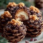 Bake Pinecone Truffles Festive