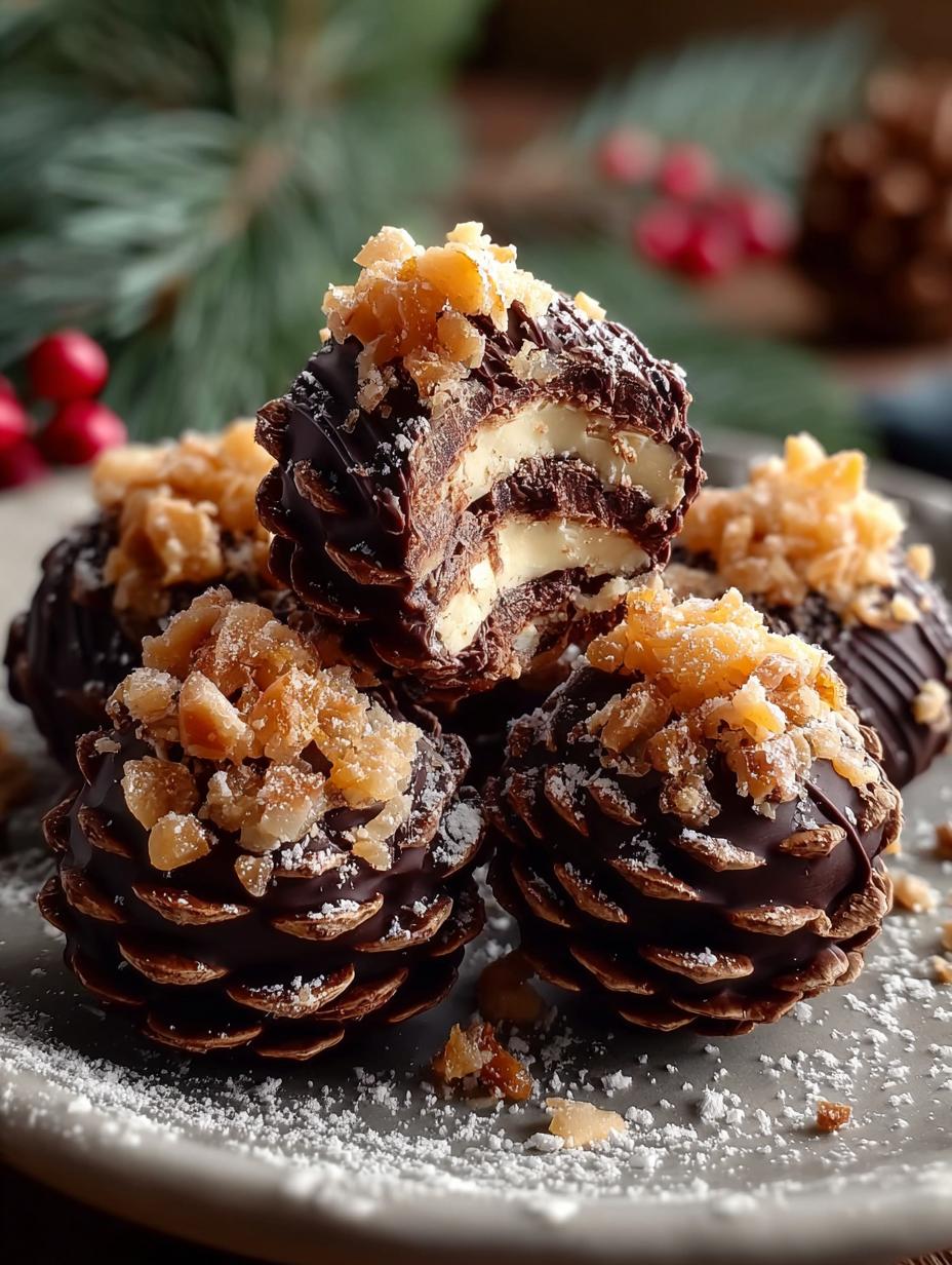 Bake Pinecone Truffles Festive: 10 Irresistible Treats - Bake Pinecone Truffles Festive - additional detail