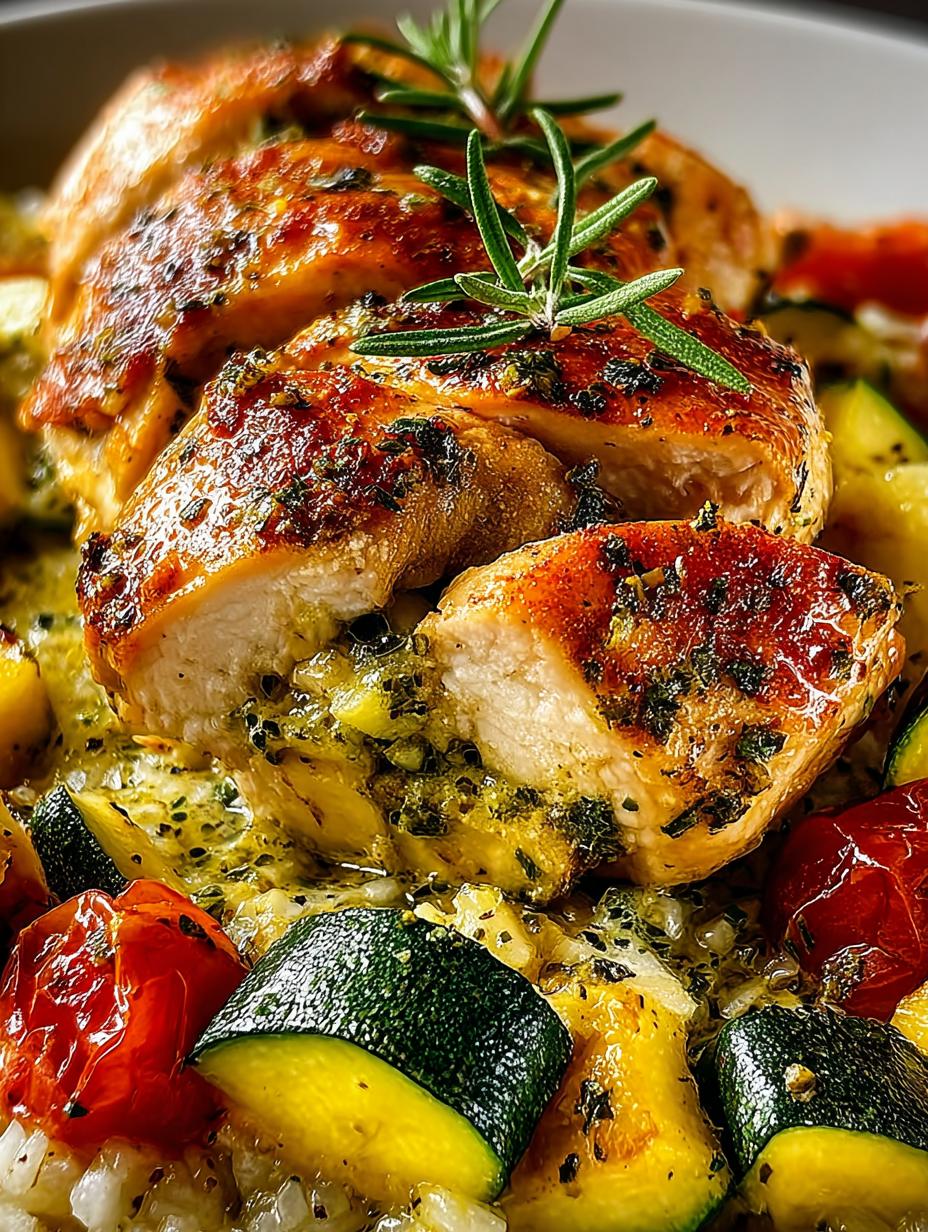 Baked Chicken Zucchini