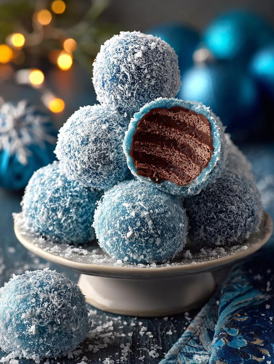 Blue Christmas Truffles Festive: 5 Irresistible Treats - Blue Christmas Truffles Festive - additional detail