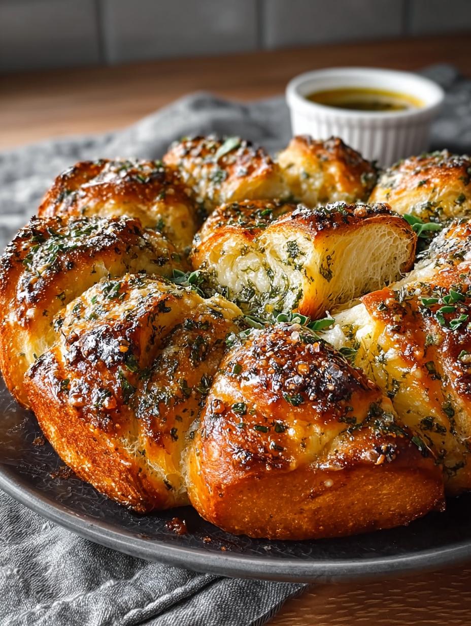 Irresistible Cheesy Garlic Butter Herb Star Bread Recipe - Cheesy Garlic Butter Herb - main visual representation