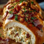 Chicken Bacon Ranch Stuffed