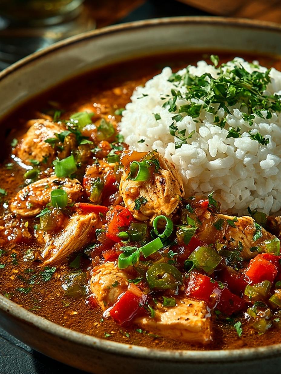 Delicious Chicken Etouffee: A Comforting Cajun Classic - Chicken Etouffee - main visual representation