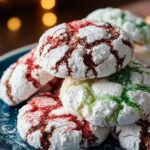 Christmas Crinkle Cookies