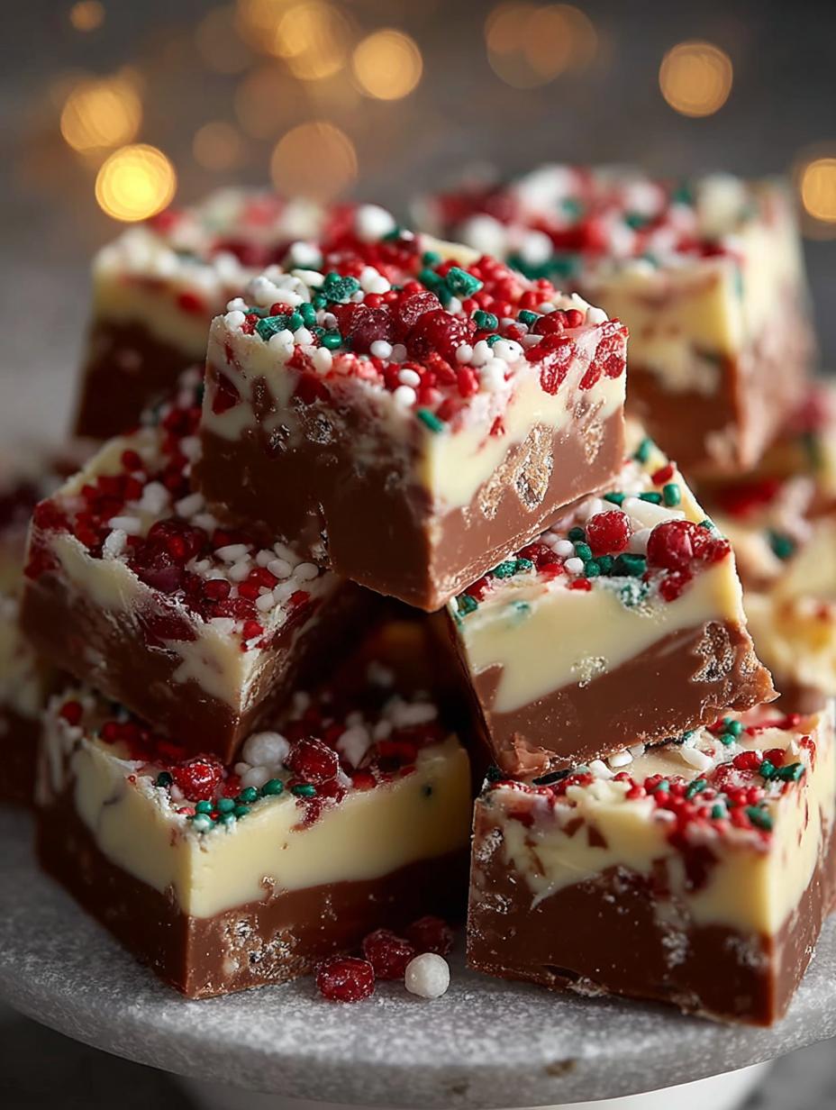 Christmas Fudge Creamy Festive