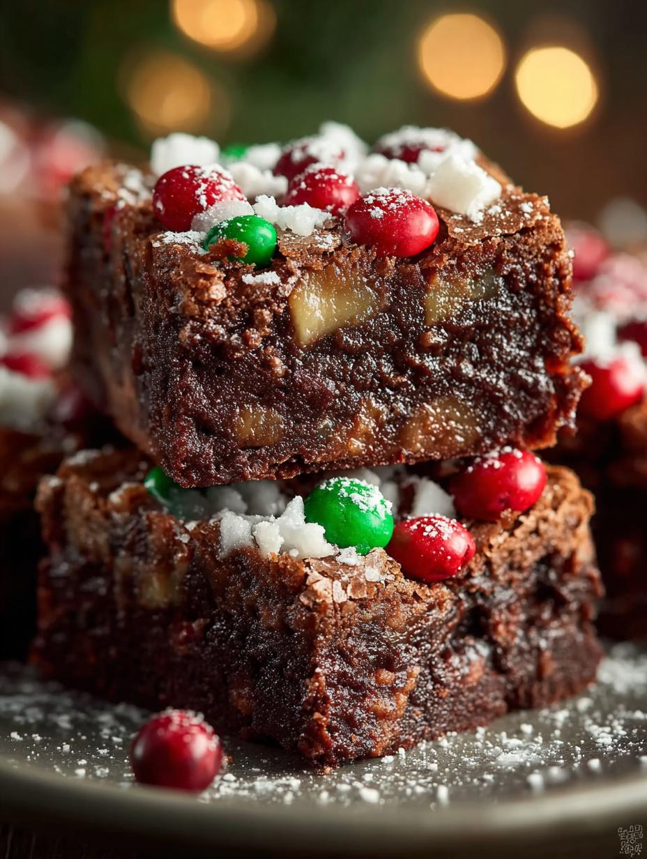 Christmas Magic Layer Brownie: 7 Layers of Holiday Joy - Christmas Magic Layer Brownie - main visual representation